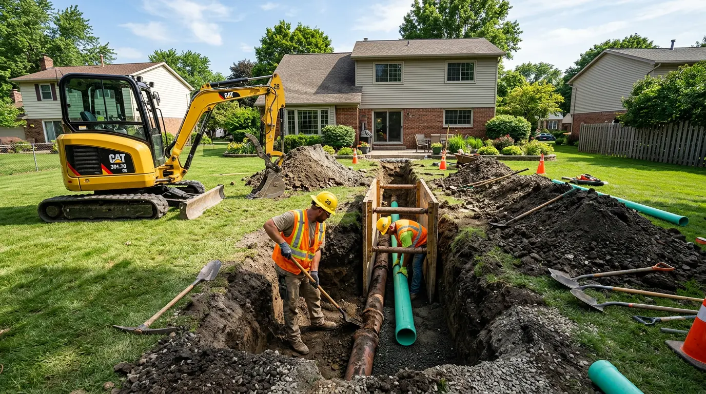 Sewer Line Repair in Lowell, AR